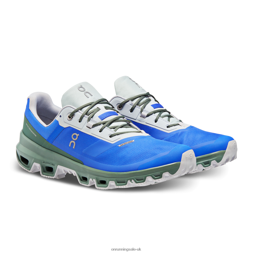 On Running Men Cloudventure Waterproof 8N62N8604 Cobalt/Ivy