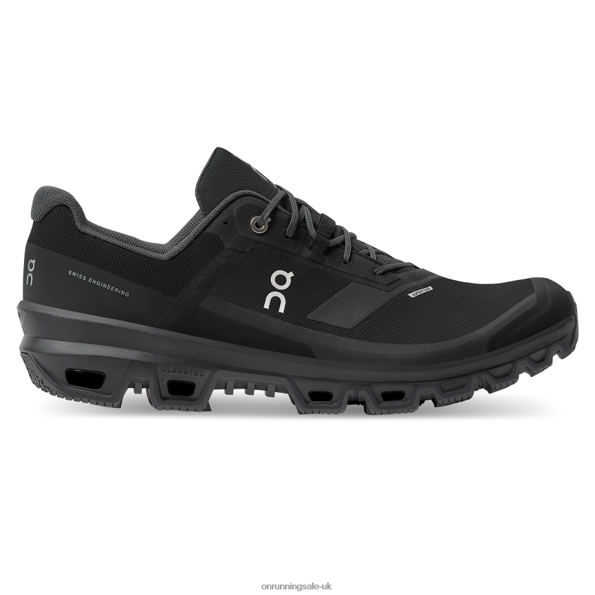 On Running Men Cloudventure Waterproof 8N62N8606 Black