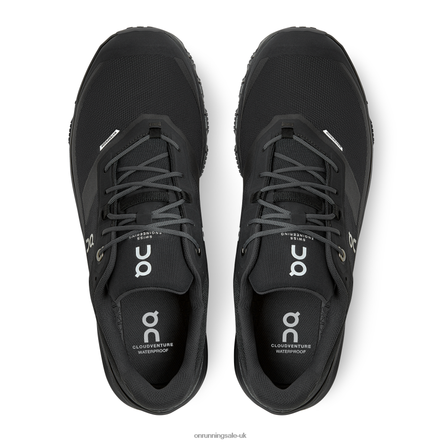On Running Men Cloudventure Waterproof 8N62N8606 Black