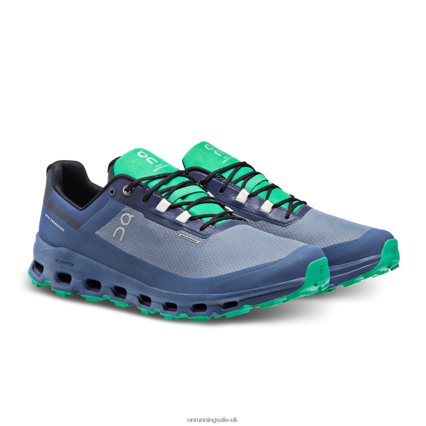 On Running Men Cloudvista Waterproof 8N62N8556 Metal/Denim