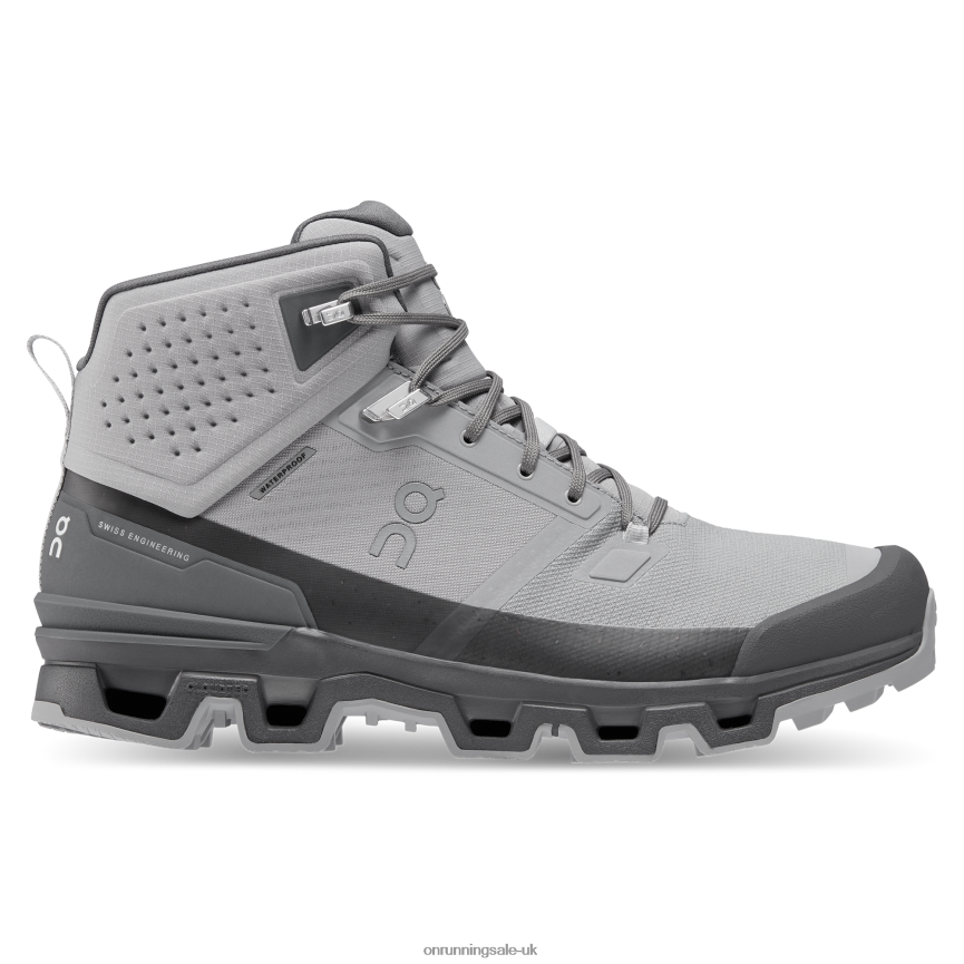 On Running Men Cloudrock 2 Waterproof 8N62N8598 Alloy/Eclipse