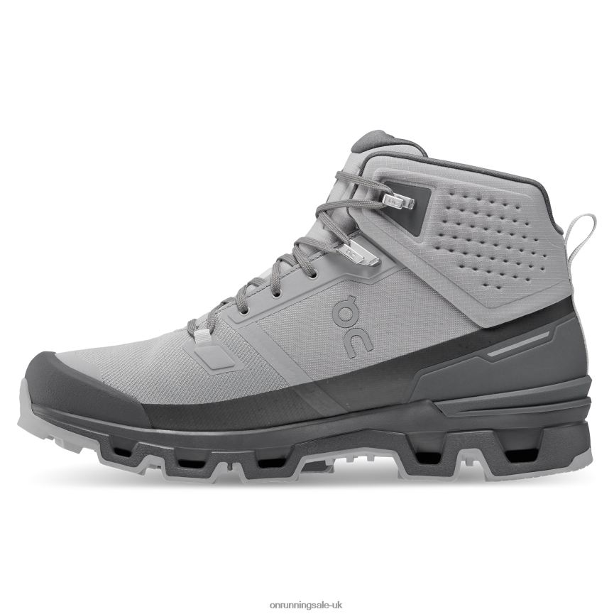 On Running Men Cloudrock 2 Waterproof 8N62N8598 Alloy/Eclipse