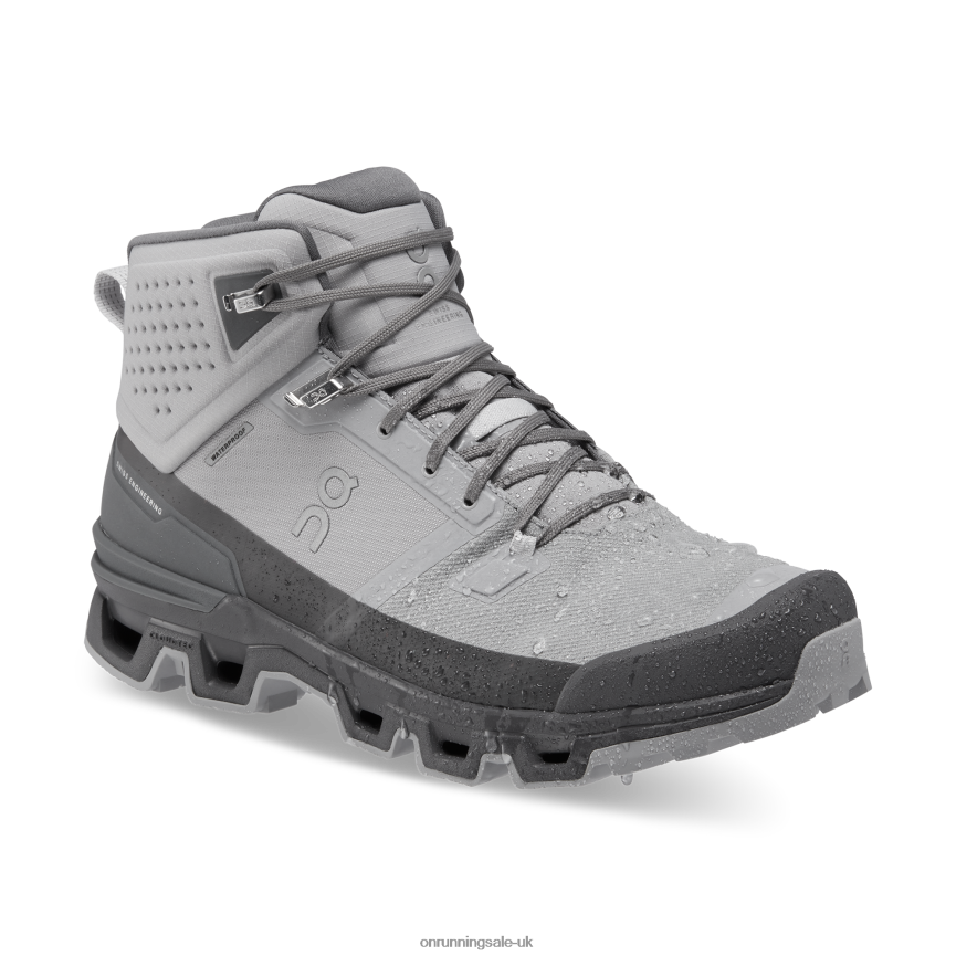 On Running Men Cloudrock 2 Waterproof 8N62N8598 Alloy/Eclipse