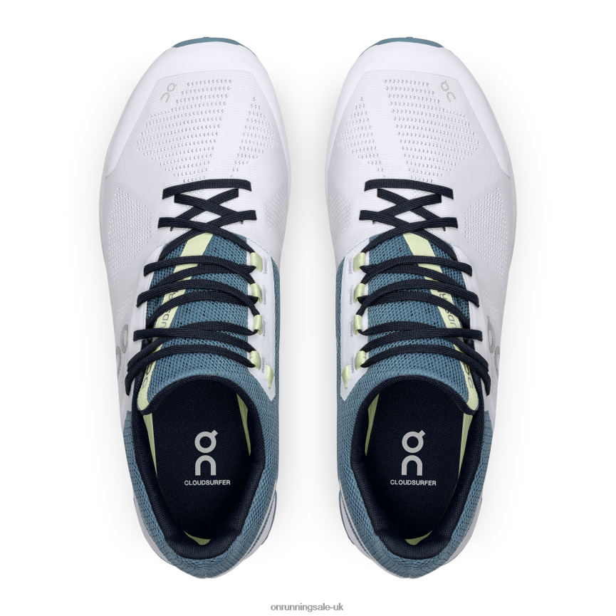 On Running Men Cloudsurfer 6 8N62N8851 White/Niagara