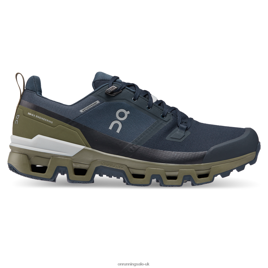 On Running Men Cloudwander Waterproof 8N62N8541 Midnight/Olive