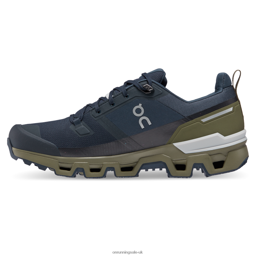 On Running Men Cloudwander Waterproof 8N62N8541 Midnight/Olive