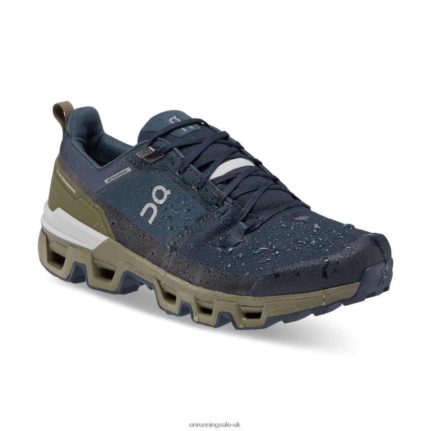 On Running Men Cloudwander Waterproof 8N62N8541 Midnight/Olive