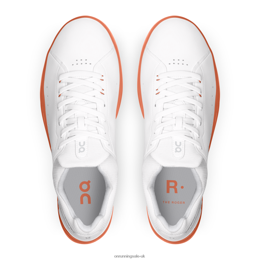On Running Men THE ROGER Advantage 8N62N8658 White/Canyon