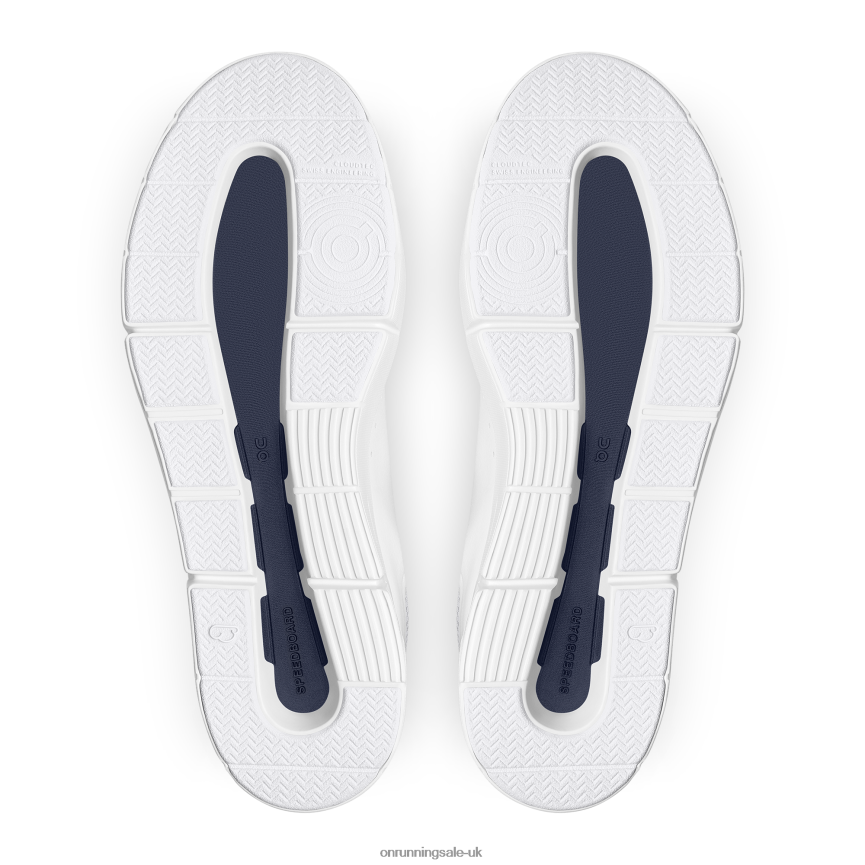 On Running Men THE ROGER Advantage 8N62N8664 White/Ink