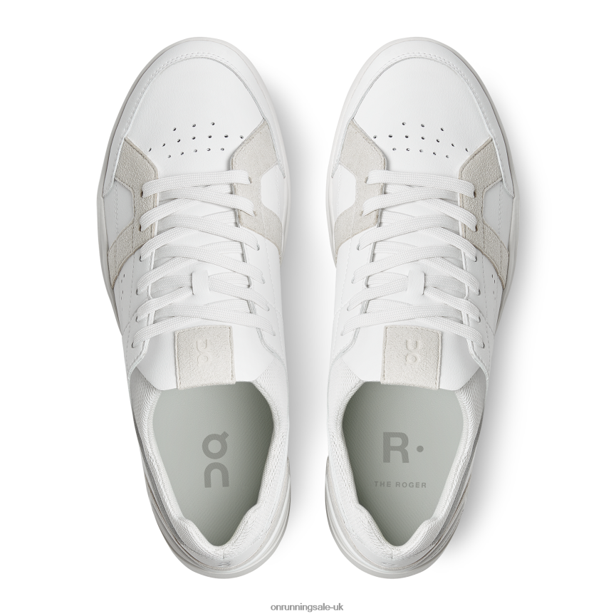 On Running Men THE ROGER Clubhouse 8N62N8915 White/Sand