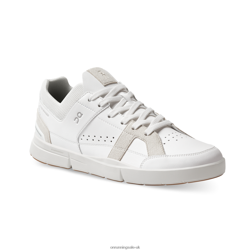 On Running Men THE ROGER Clubhouse 8N62N8915 White/Sand