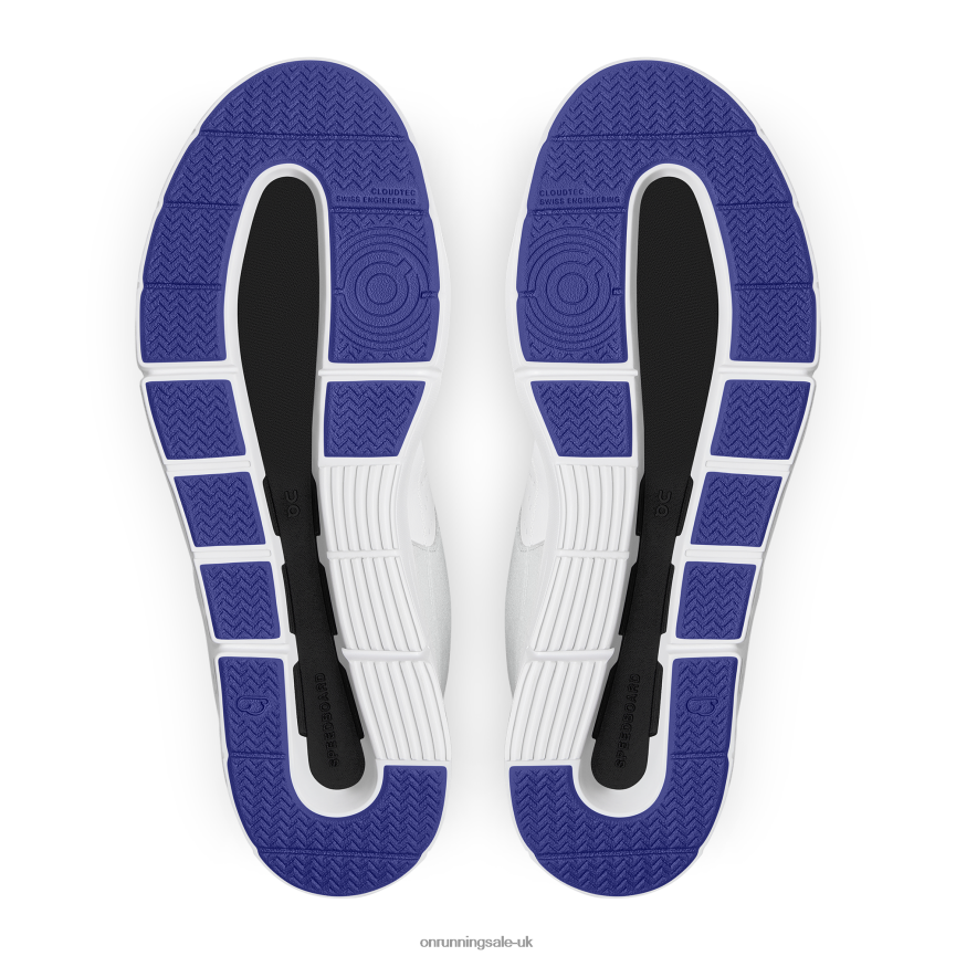 On Running Men THE ROGER Clubhouse 8N62N8916 White/Indigo