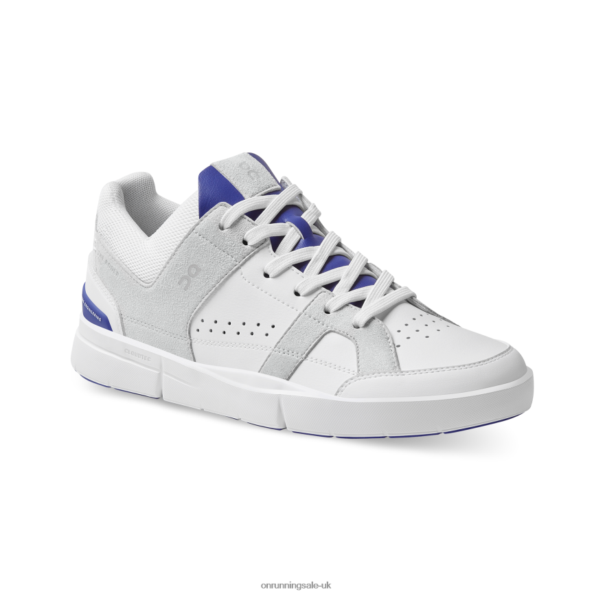 On Running Men THE ROGER Clubhouse 8N62N8916 White/Indigo