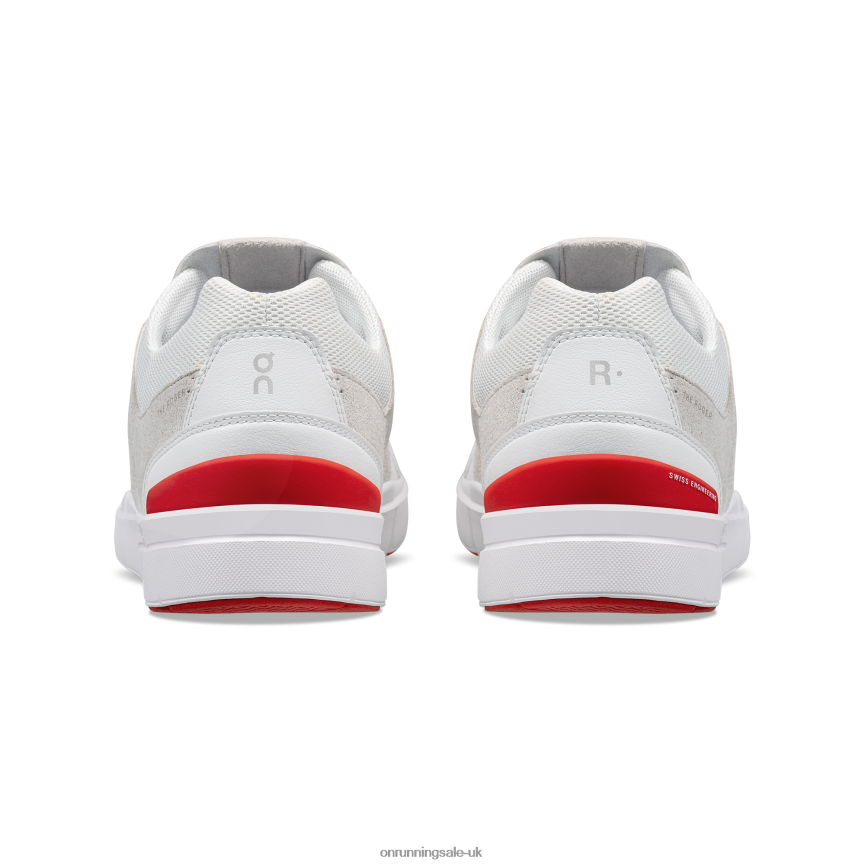 On Running Men THE ROGER Clubhouse 8N62N8918 White/Red