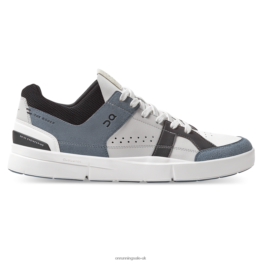 On Running Men THE ROGER Clubhouse 8N62N8919 Metal/Black