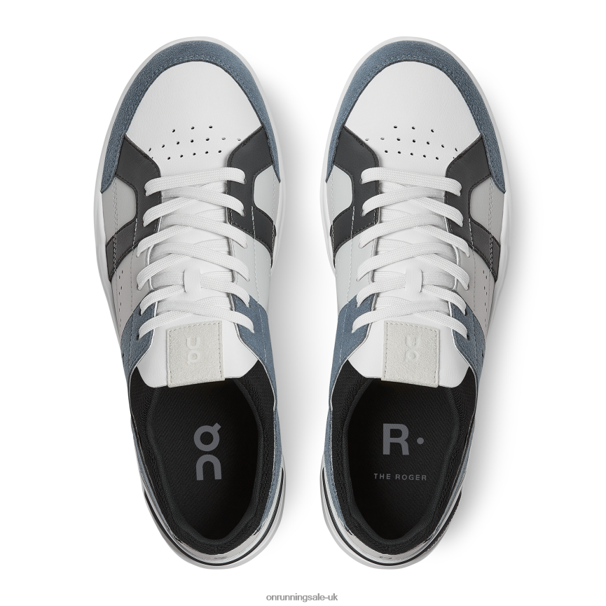 On Running Men THE ROGER Clubhouse 8N62N8919 Metal/Black
