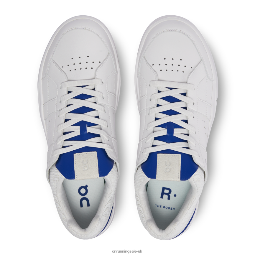 On Running Men THE ROGER Clubhouse 8N62N8920 White/Indigo