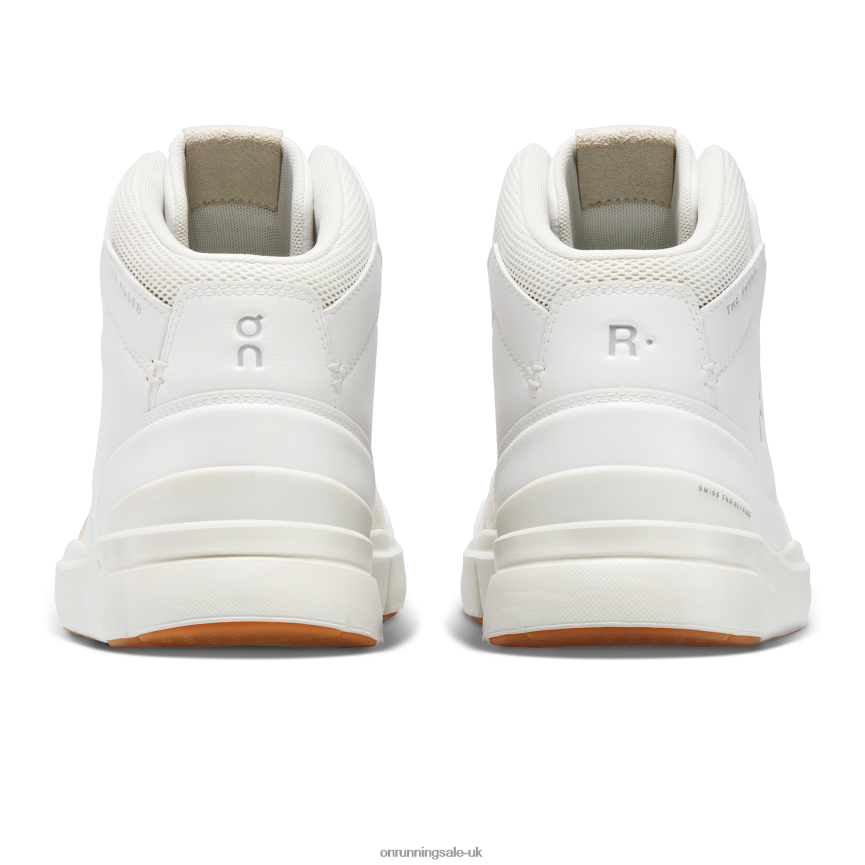 On Running Men THE ROGER Clubhouse Mid 8N62N8669 White/Sand