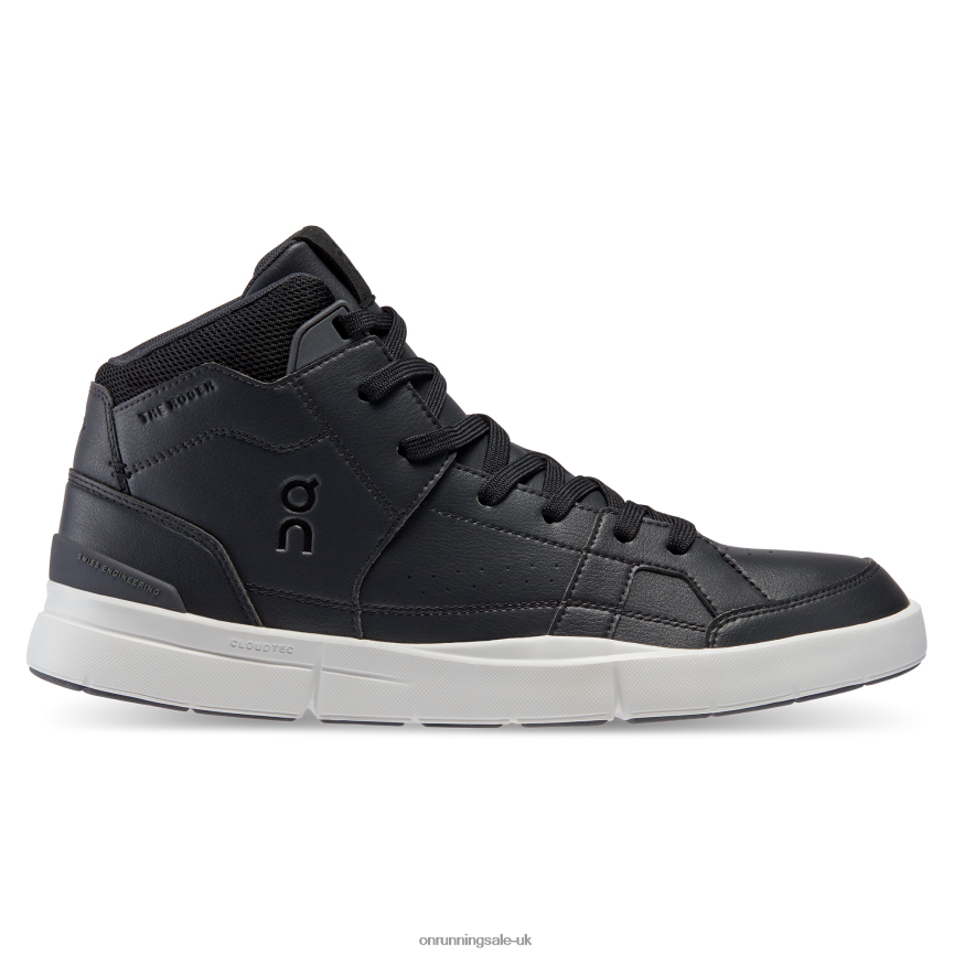 On Running Men THE ROGER Clubhouse Mid 8N62N8670 Black/Eclipse