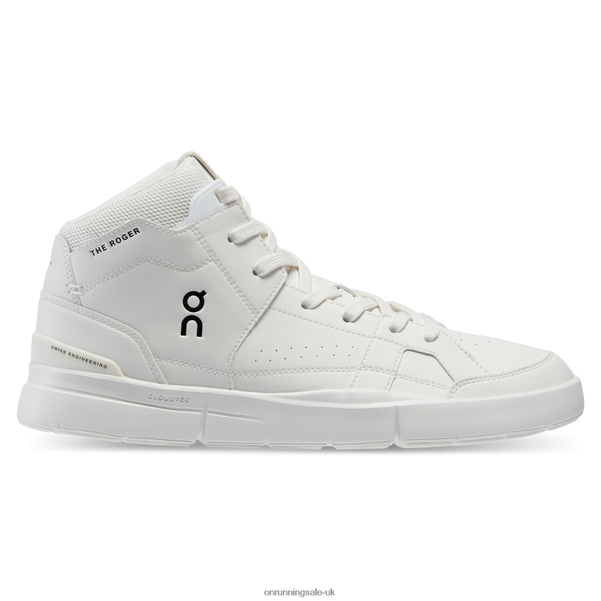On Running Men THE ROGER Clubhouse Mid 8N62N8672 All White