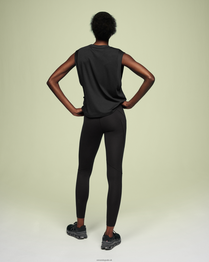 On Running Women Focus Crop 8N62N8287 Black