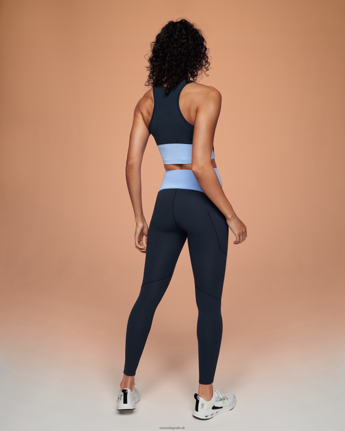 On Running Women Movement Crop 8N62N8251 Navy/Stratosphere