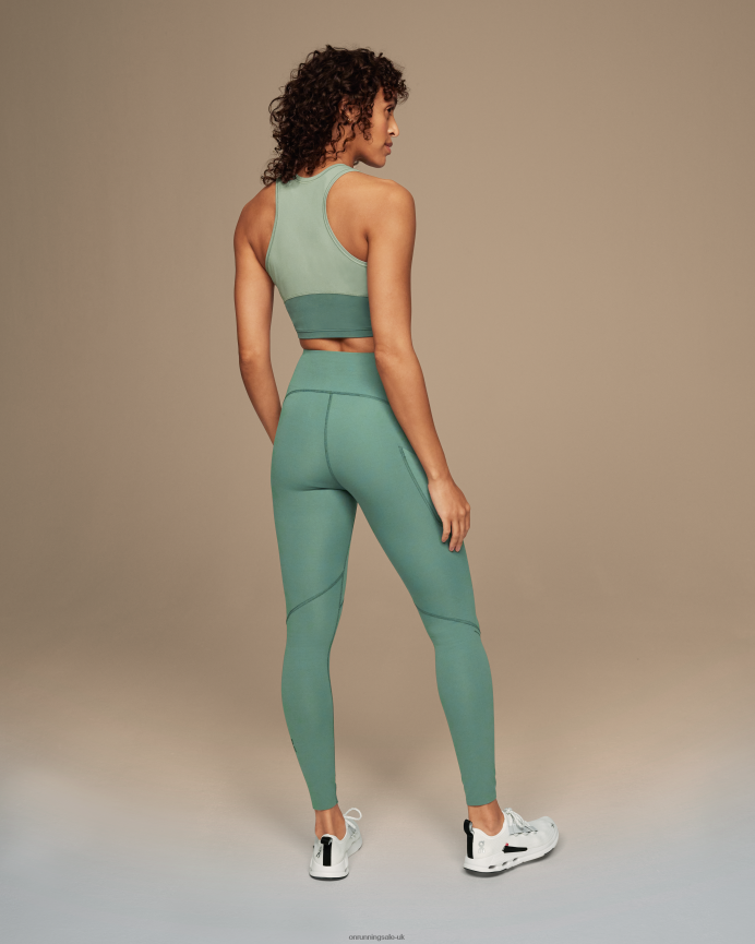 On Running Women Movement Crop 8N62N8252 Moss/Ivy