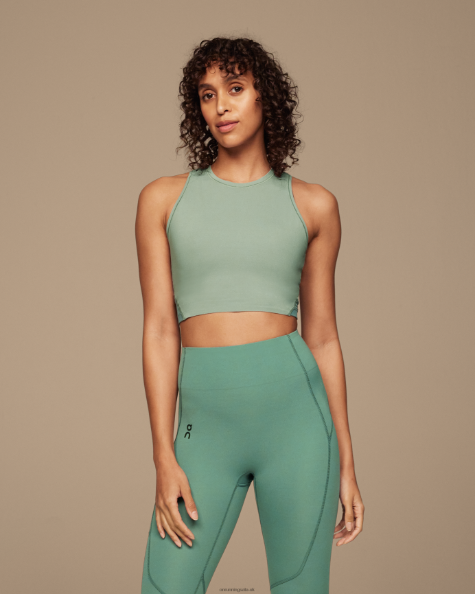 On Running Women Movement Crop 8N62N8252 Moss/Ivy