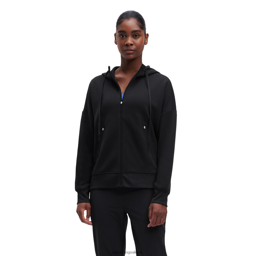On Running Women Zipped Hoodie 8N62N8243 Black