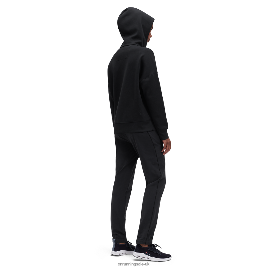 On Running Women Zipped Hoodie 8N62N8243 Black