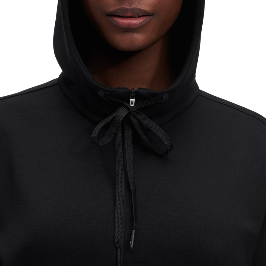 On Running Women Zipped Hoodie 8N62N8243 Black