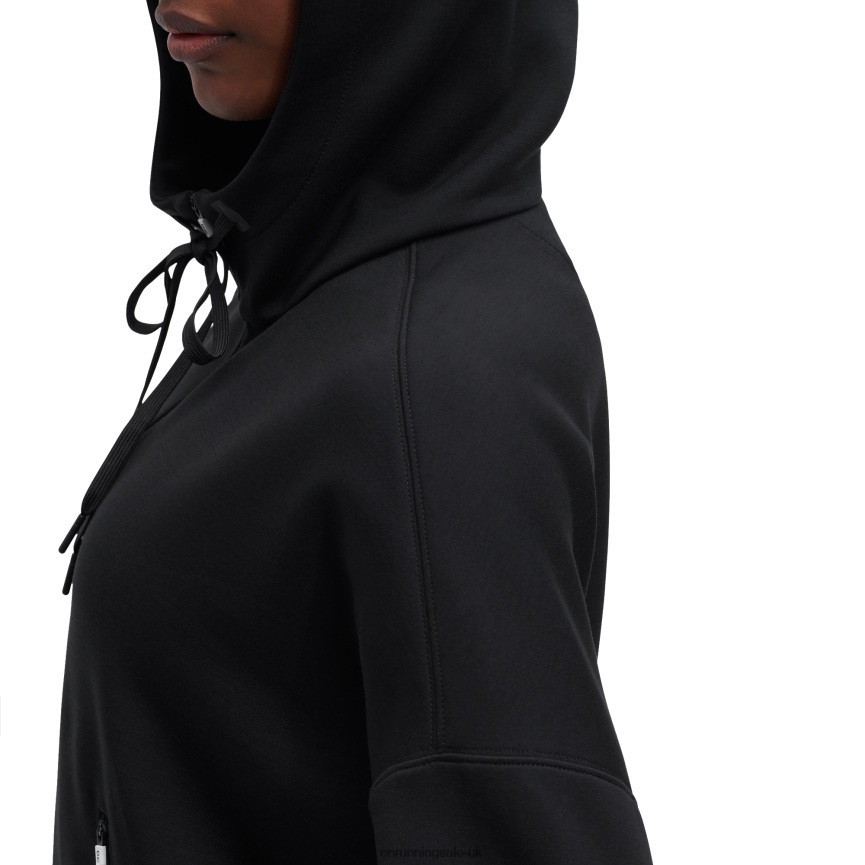 On Running Women Zipped Hoodie 8N62N8243 Black