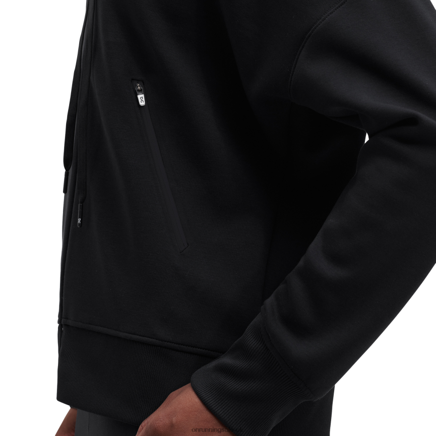 On Running Women Zipped Hoodie 8N62N8243 Black