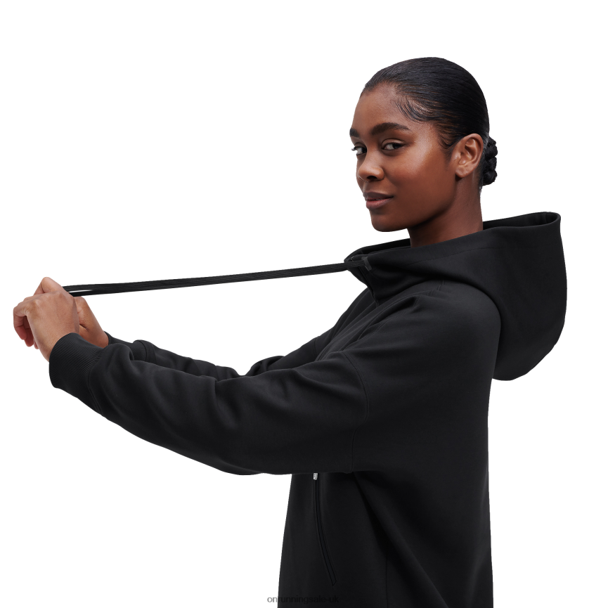 On Running Women Zipped Hoodie 8N62N8243 Black