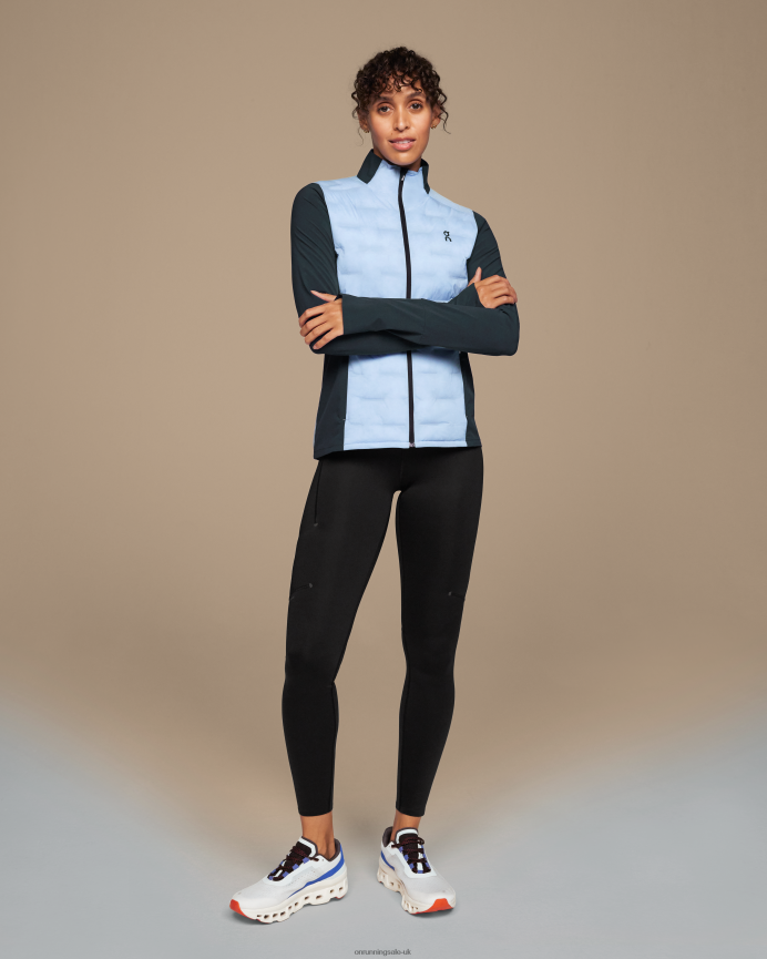 On Running Women Climate Jacket 8N62N8271 Stratosphere/Navy