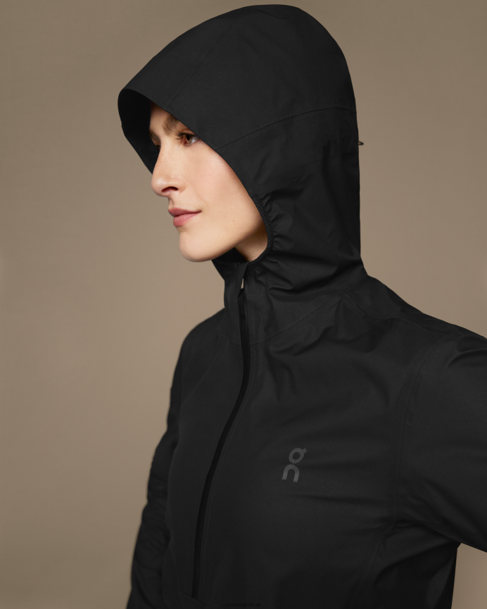 On Running Women Waterproof Anorak 8N62N8144 Black