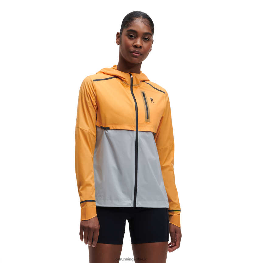 On Running Women Weather Jacket 8N62N8340 Mango/Hail