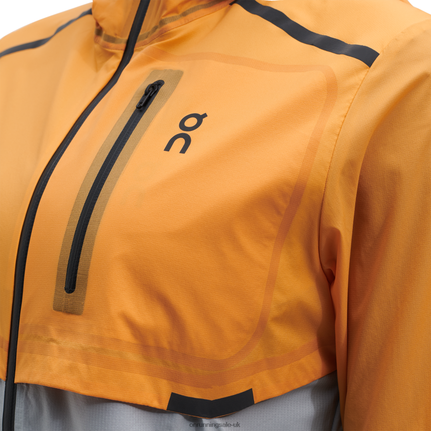 On Running Women Weather Jacket 8N62N8340 Mango/Hail