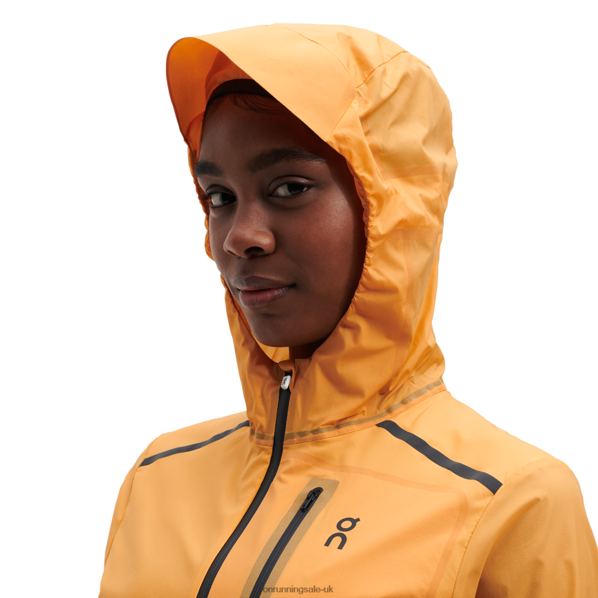 On Running Women Weather Jacket 8N62N8340 Mango/Hail