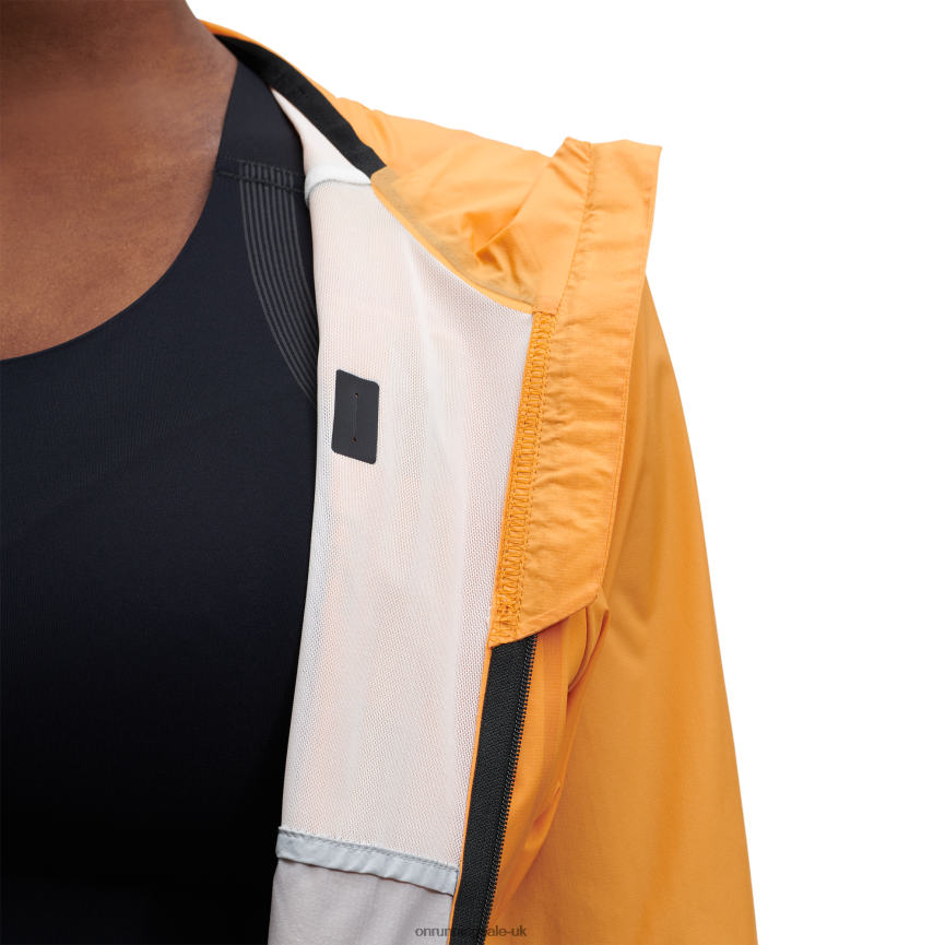 On Running Women Weather Jacket 8N62N8340 Mango/Hail