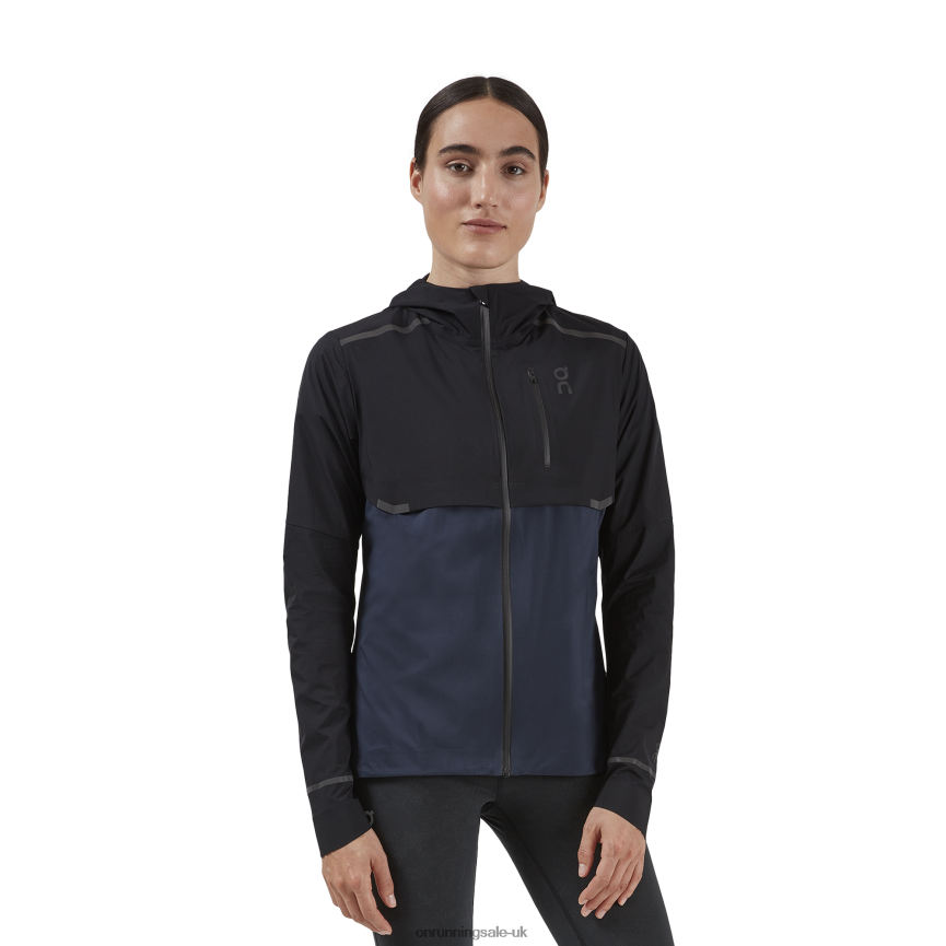 On Running Women Weather Jacket 8N62N8342 Black/Navy