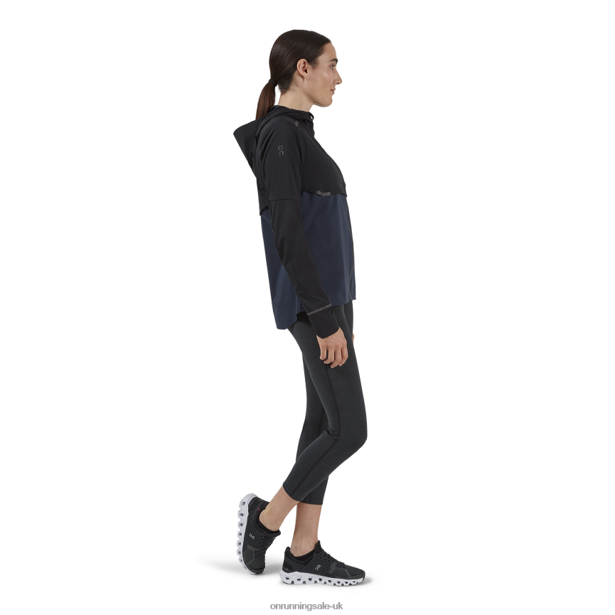 On Running Women Weather Jacket 8N62N8342 Black/Navy