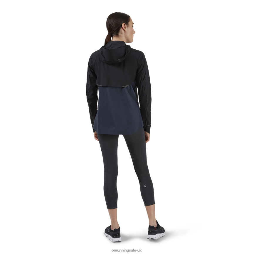 On Running Women Weather Jacket 8N62N8342 Black/Navy
