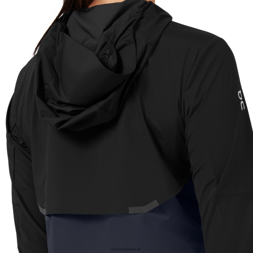 On Running Women Weather Jacket 8N62N8342 Black/Navy