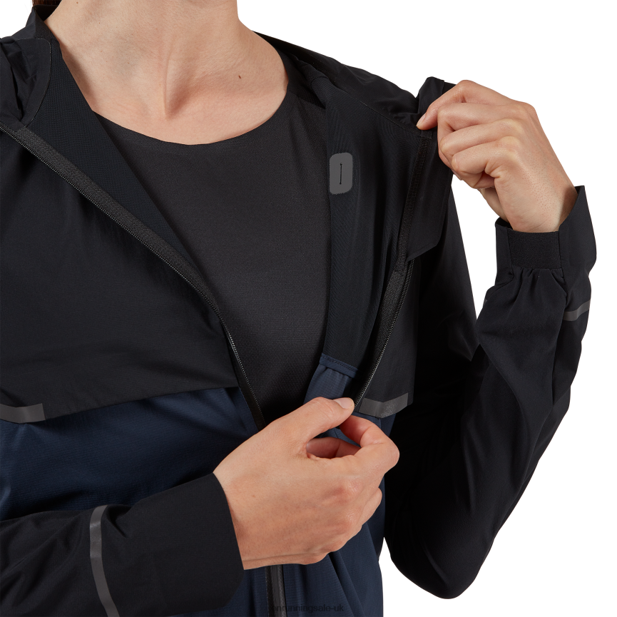 On Running Women Weather Jacket 8N62N8342 Black/Navy