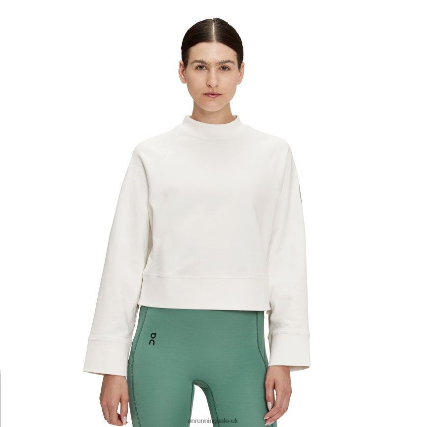 On Running Women Crew Neck 8N62N8118 Undyed-White