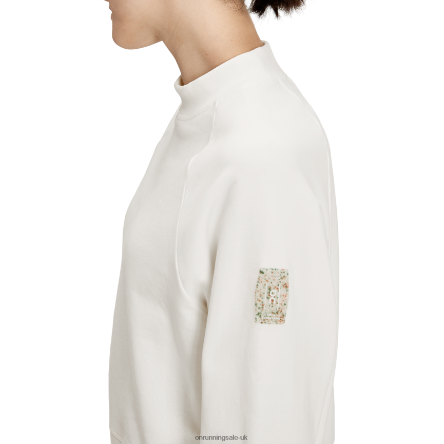 On Running Women Crew Neck 8N62N8118 Undyed-White