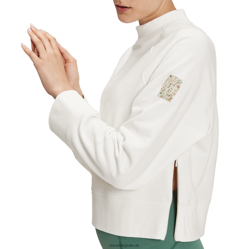 On Running Women Crew Neck 8N62N8118 Undyed-White