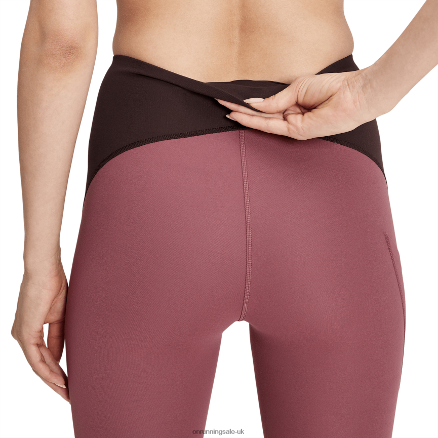 On Running Women Movement 3/4 Tights 8N62N8267 Cherry