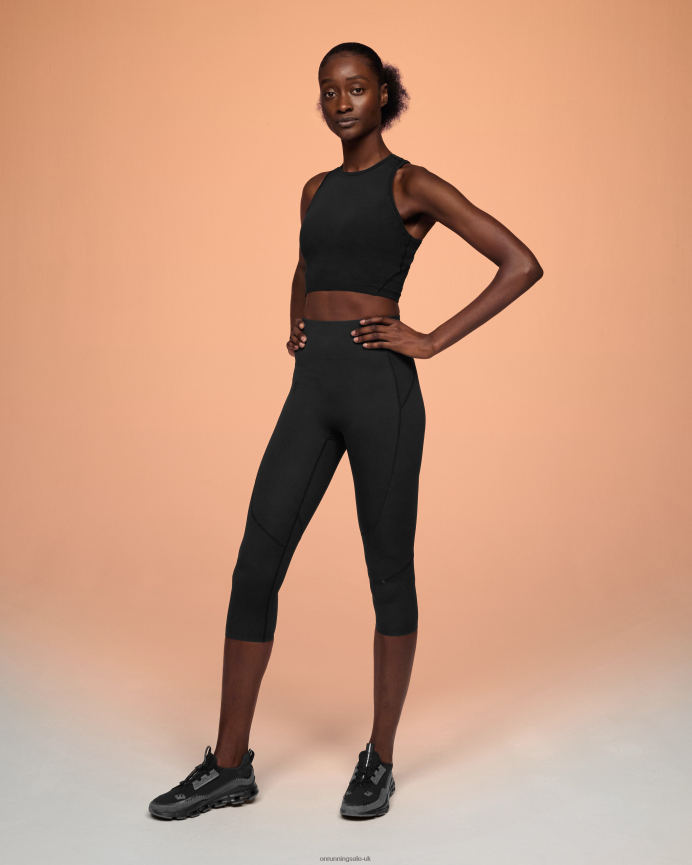 On Running Women Movement 3/4 Tights 8N62N8268 Black